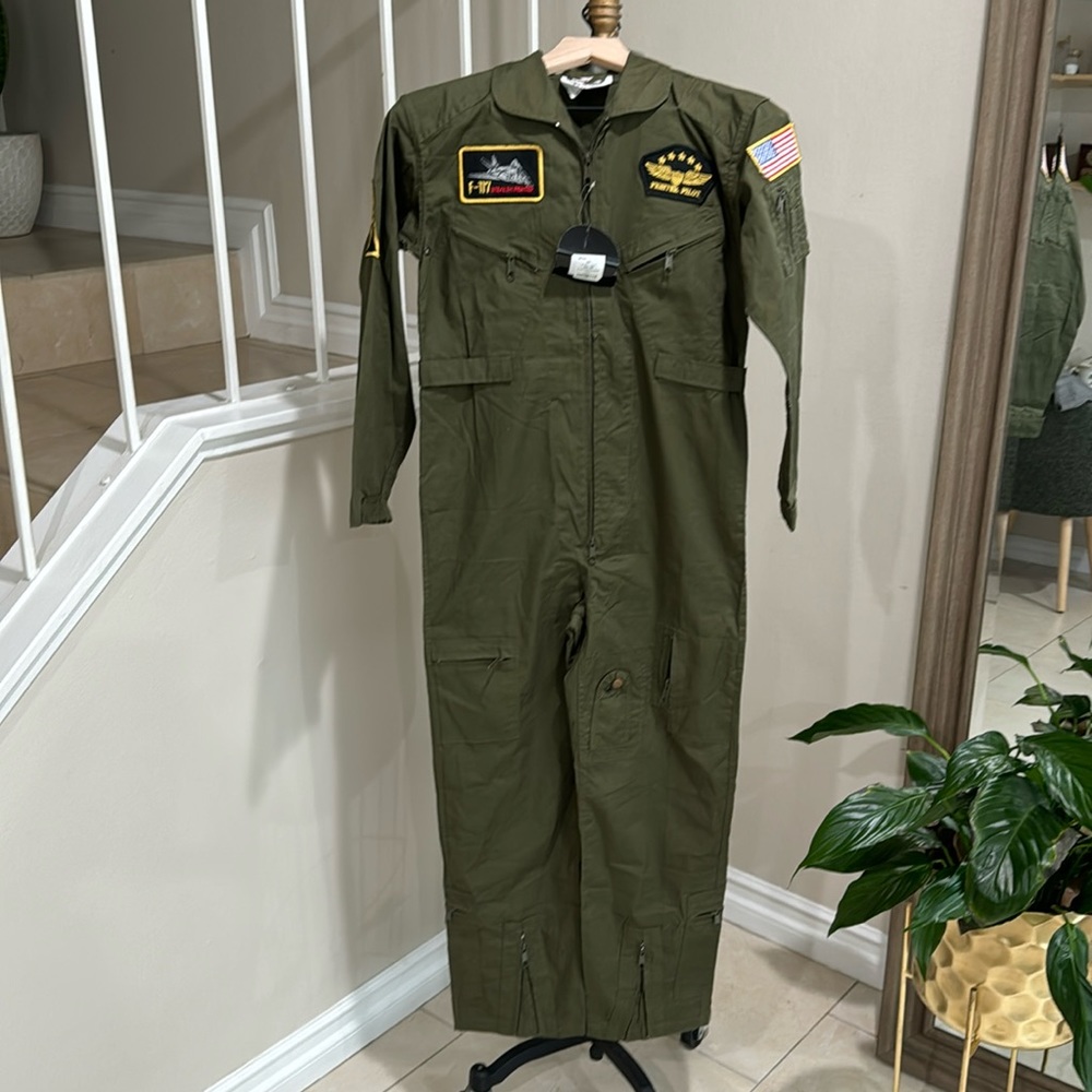 YOUTH FLIGHT SUIT WITH PATCHES